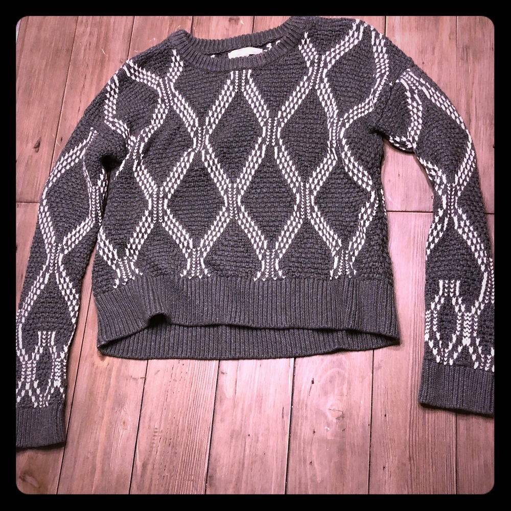 Cropped Heavy Sweater